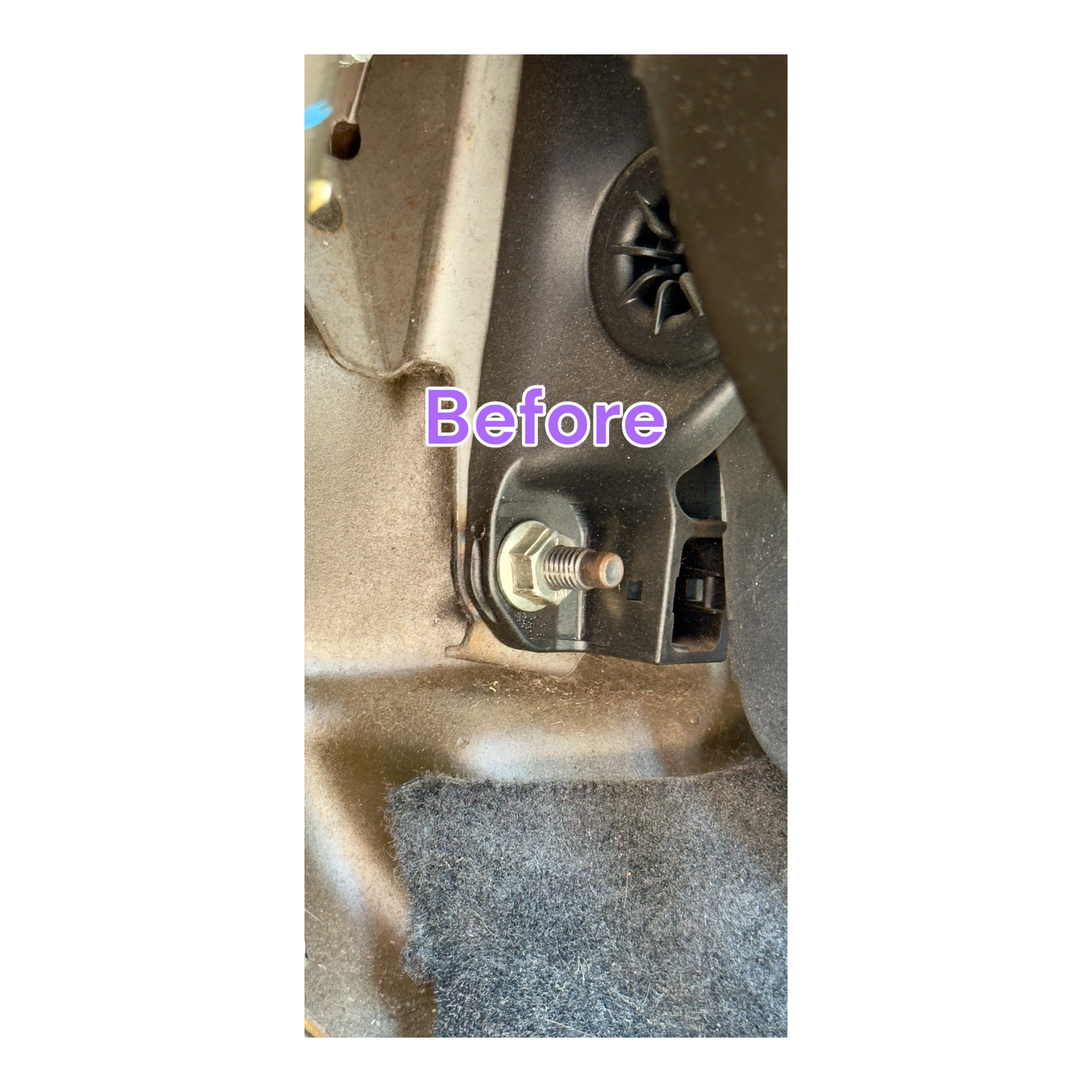 Ford Fiesta Mk7.5 ST Gas pedaal spacer
