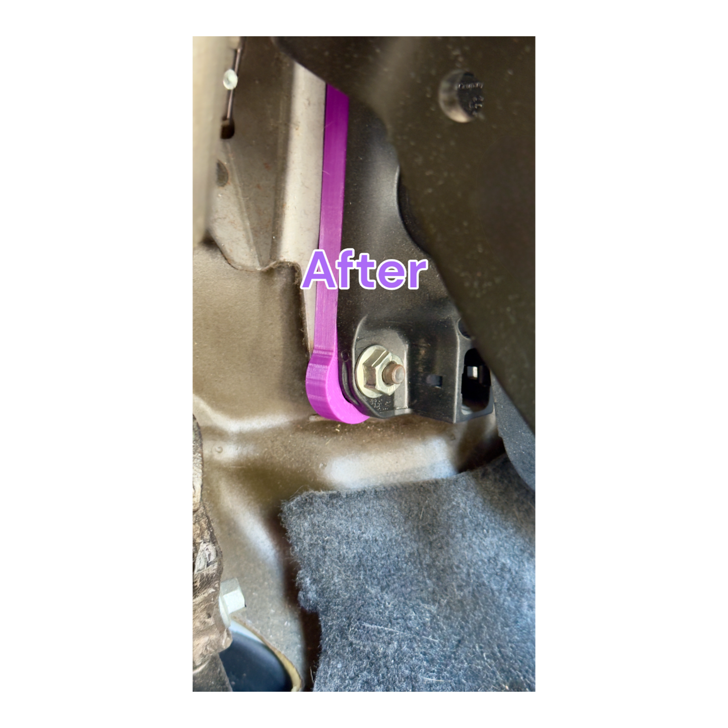Ford Fiesta Mk7.5 ST Gas pedaal spacer